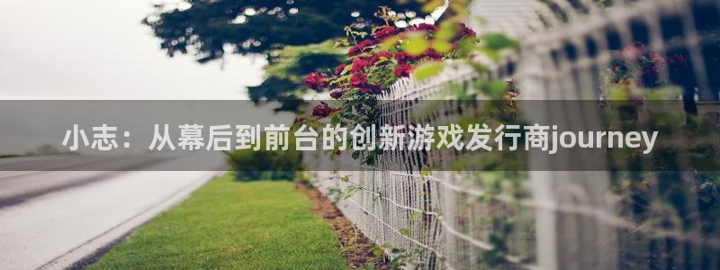 pp电子子小说：小志：从幕后到前台的创新游戏发行商journey